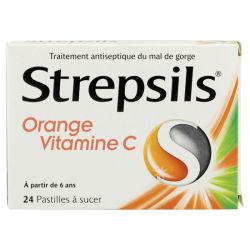 Strepsils Oran.vit C Past Bt24