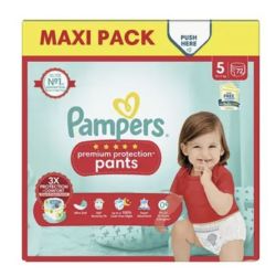 PAMPERS PREMIUM Protection PANTS T5 Maxi pack 72 couches