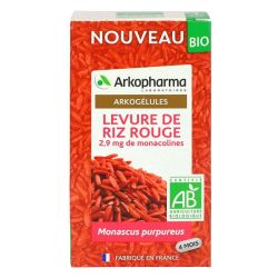 Levure Riz Rouge 120Vg Bio