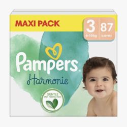 PAMPERS Harmonie T3 Maxi pack 87 couches