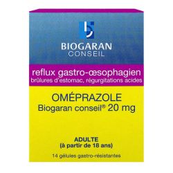 Omeprazole Bgc 20Mg Gelu Fl14