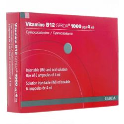 Vit B12 Gerda 1000Mcg Amp4Ml 6