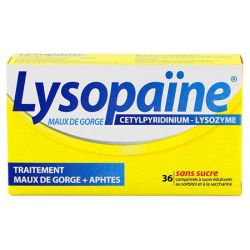 Lysopaine S/Suc Cpr Tb18X2