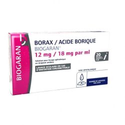 Borax/Boriq.bga12/18Mg 5Ml 20