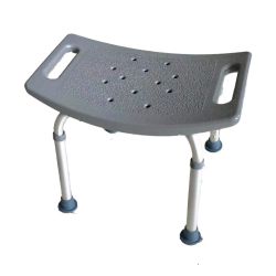 Tabouret de douche rectangulaire Vitadomia