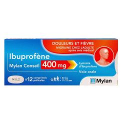 Ibuprofene Vic 400Mg Cpr Bt12