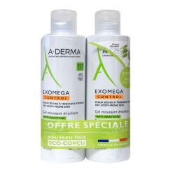 A-Derma Exomega C Gel Mous Em 2Xfl500Ml