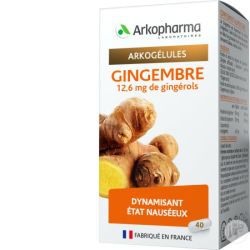 Arkogelules Gingembre 40 Gel