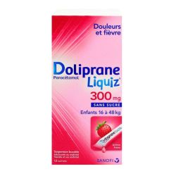 Dolipraneliquiz 300Mg 12 Sachets