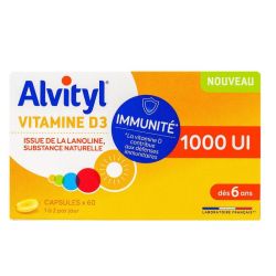 Alvityl Vitamine D Capsules X60