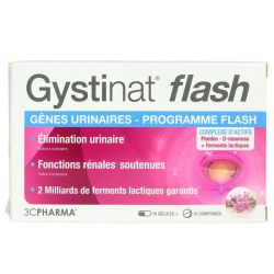 3C Pharma Gystinat Flash Bt 10Cpr10Gel