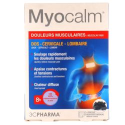 3C Pharma Myocalm Doul Muscul 4 Patchs