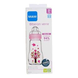 Mam Bib 1A Ver Tet2 Ros 260Ml1