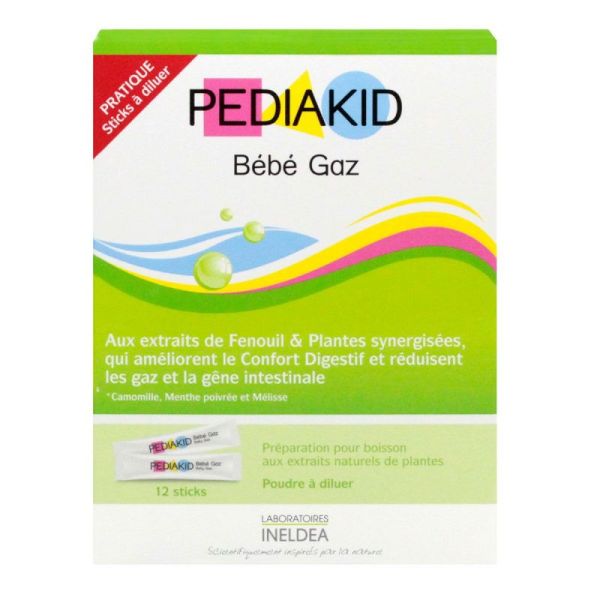 Pediakid Bb Gaz Sticks 12