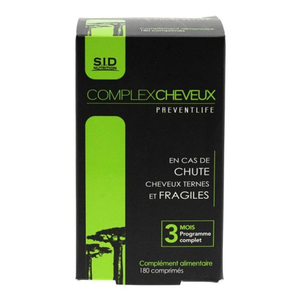 Sidn Complex Cheveux 180 Cpr