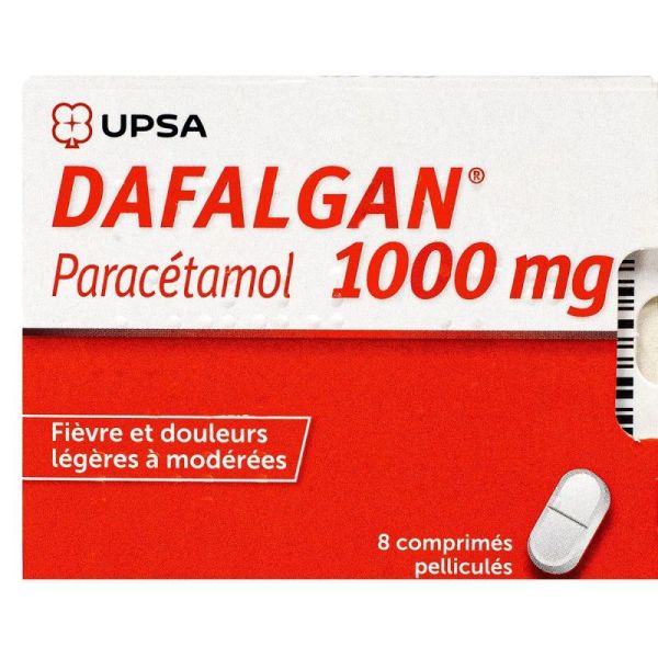 Dafalgan 1000Mg Cpr Bt8