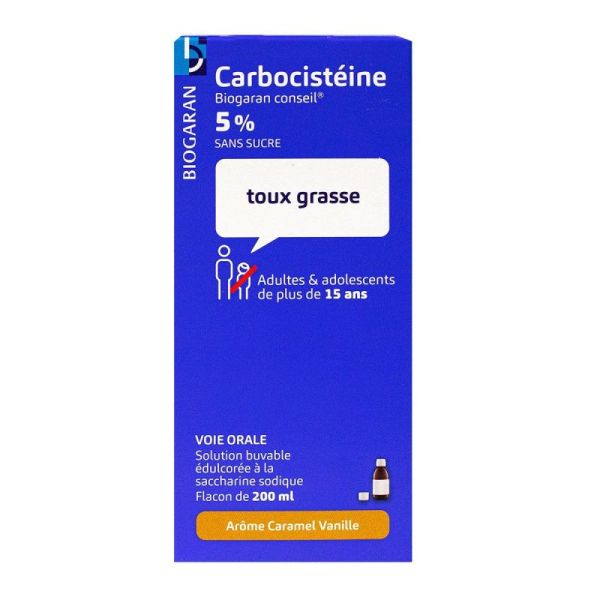 Carbocisteine Bgc S/S 5 200Ml