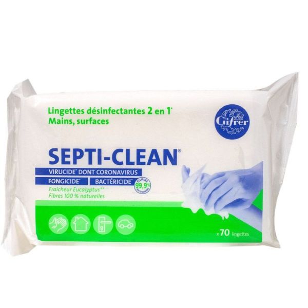 Septi-Clean Lingettes X70