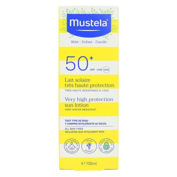 Mustela Lait Solaire Spf50 Famille 100Ml