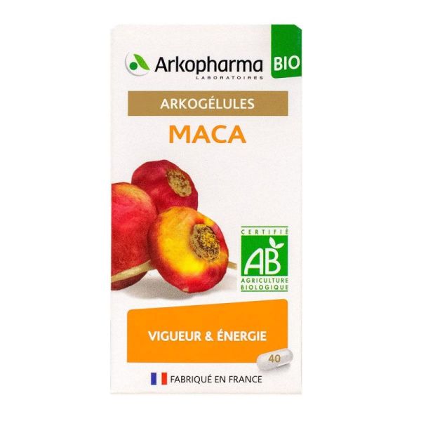 Arkogelules Maca Bio 40Gelu