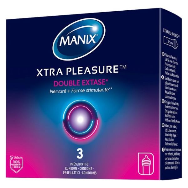 Manix Preserv Xtra Pleasure 3