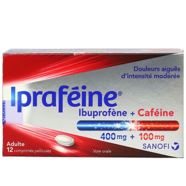 Iprafeine 400Mg/100Mg Cpr Bt12