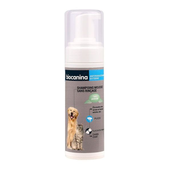 Biocanina Shp Mousse Ss Rincage Fl150Ml