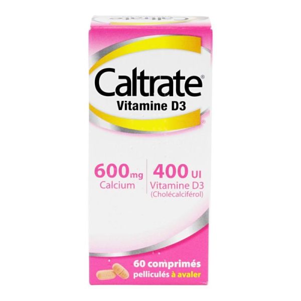 Caltrate D3 600/400 Cpr Fl60