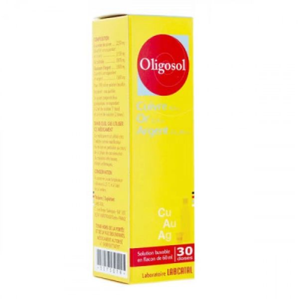 Oligosol Cu-Au-Ag Buv Fl60Ml