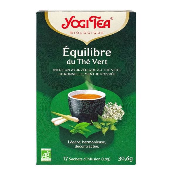 Yogi Tea Equilibre The Vert Bio 17Inf