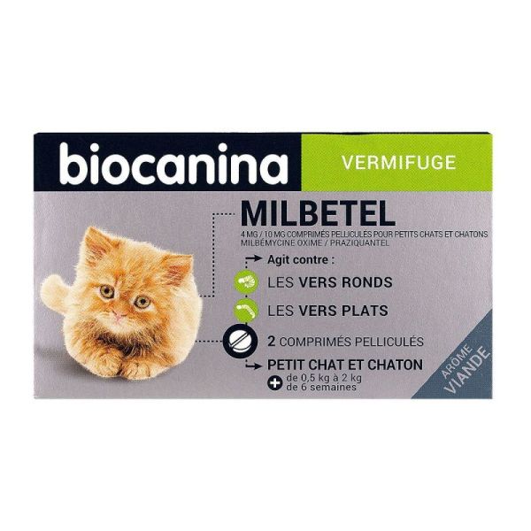 Biocanina Milbetel 4Mg/10Mg P.ct Cpr Bt2