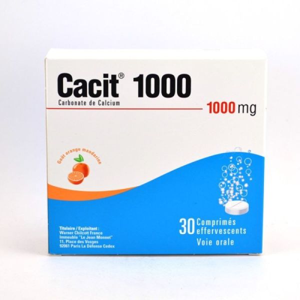 Cacit 1000Mg Cpr Effv Tb30