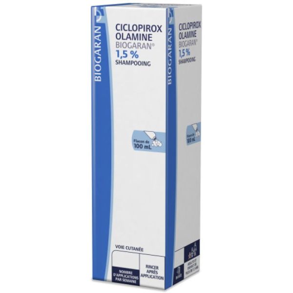 Ciclopirox Biog 1.5 Shp 100Ml