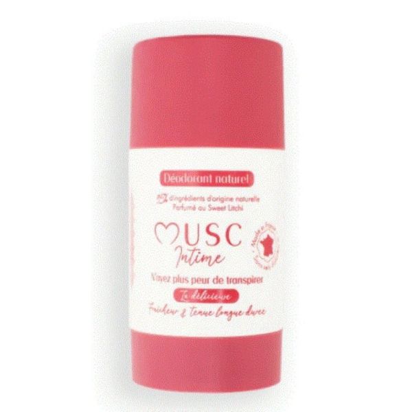 Musc intime déodorant la délicieuse Sweet litchi