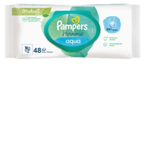 Pampers Lingt Aqua 0 Paq48