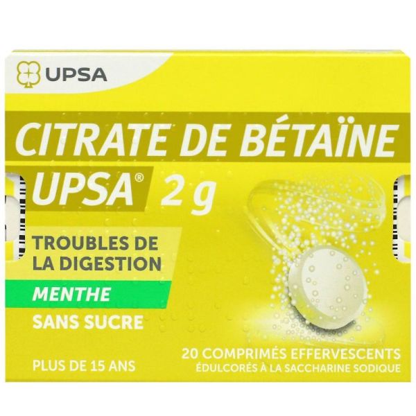 Betaine Citr Upsa 2G Ment C.20