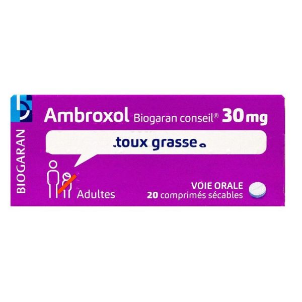 Ambroxol Bgc 30Mg Cpr Bt20