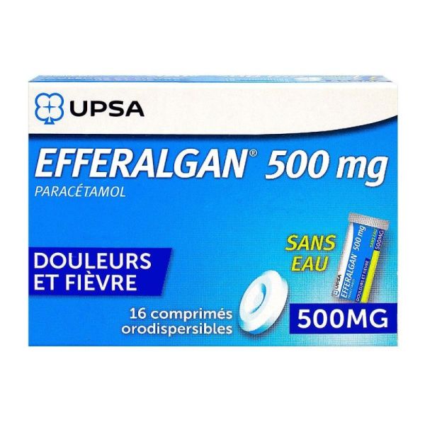 Efferalgan 500Mg Cpr Disp Tb16