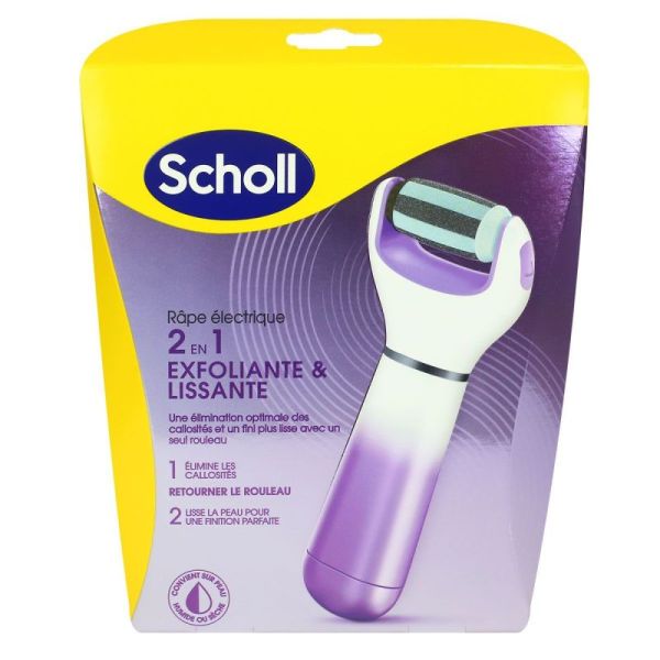 Scholl Velvet Rape Electri Ext Exfol Rose