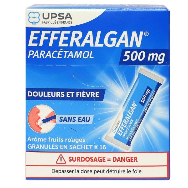 Efferalgan Fram 500Mg Gle Sa16