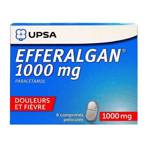 Efferalgan 1000Mg Cpr Bt8