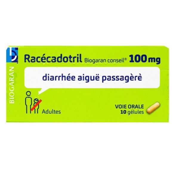 Racecadotril Bgc 100Mg Gelu 10