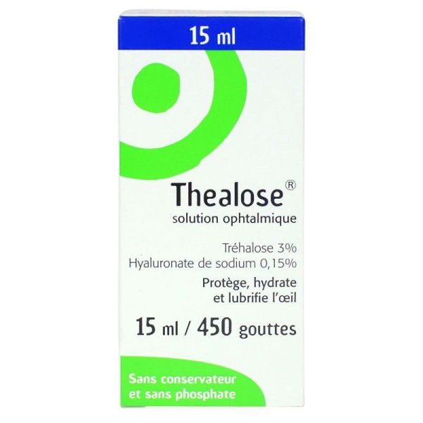 Thealose Sol Ster Ophtalmique Fl15Ml