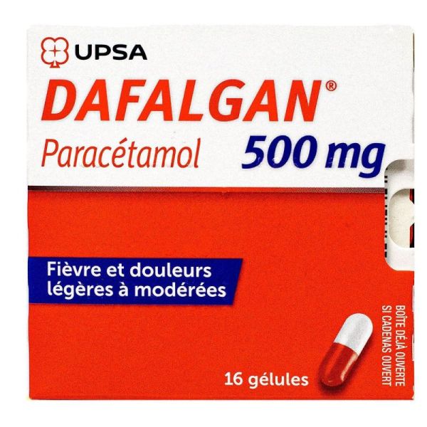 Dafalgan 500Mg Gelu Bt16