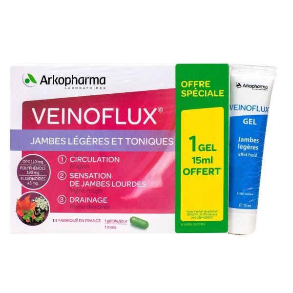 Veinoflux 30 Gel. 1Gel 15Ml