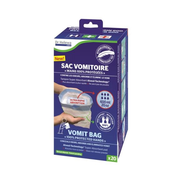 Sacs vomitoires boîte de 20 sacs