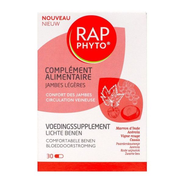 Rap Phyto Jambes Legeres 30Cp