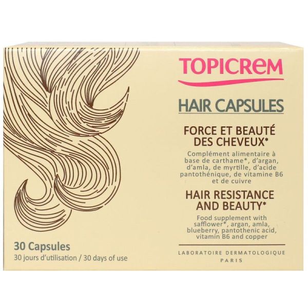 Topicrem Hair Capsules 30Caps